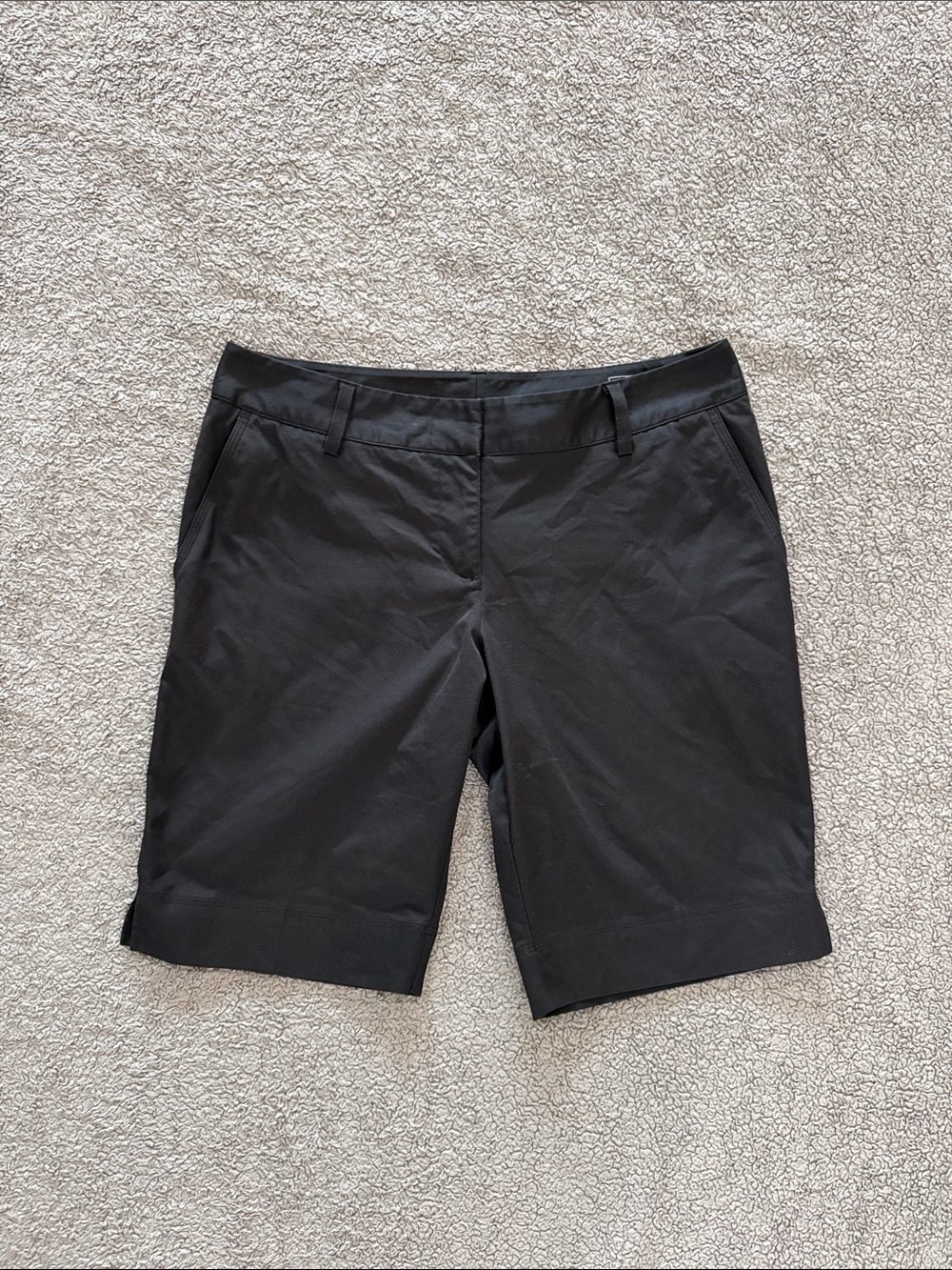 adidas golf Women's Black Bermuda Shorts with Belt Loops